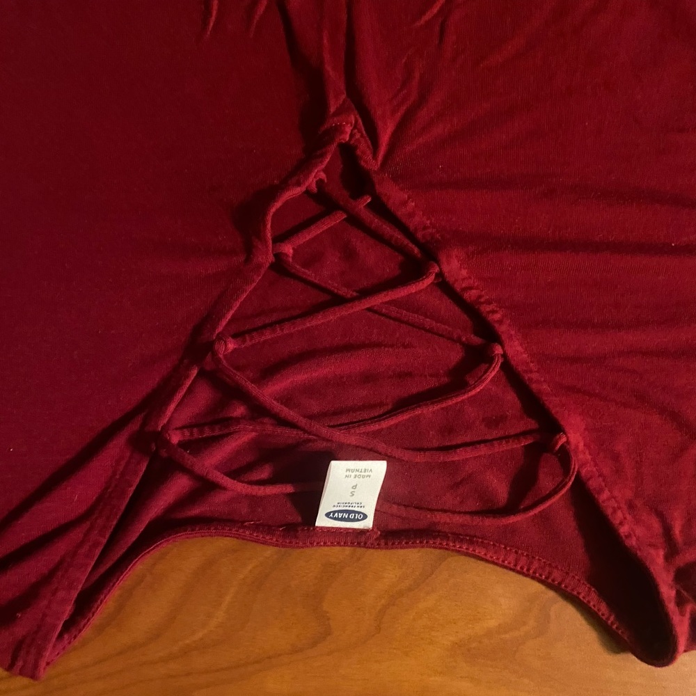 Old navy lace up long sleeved